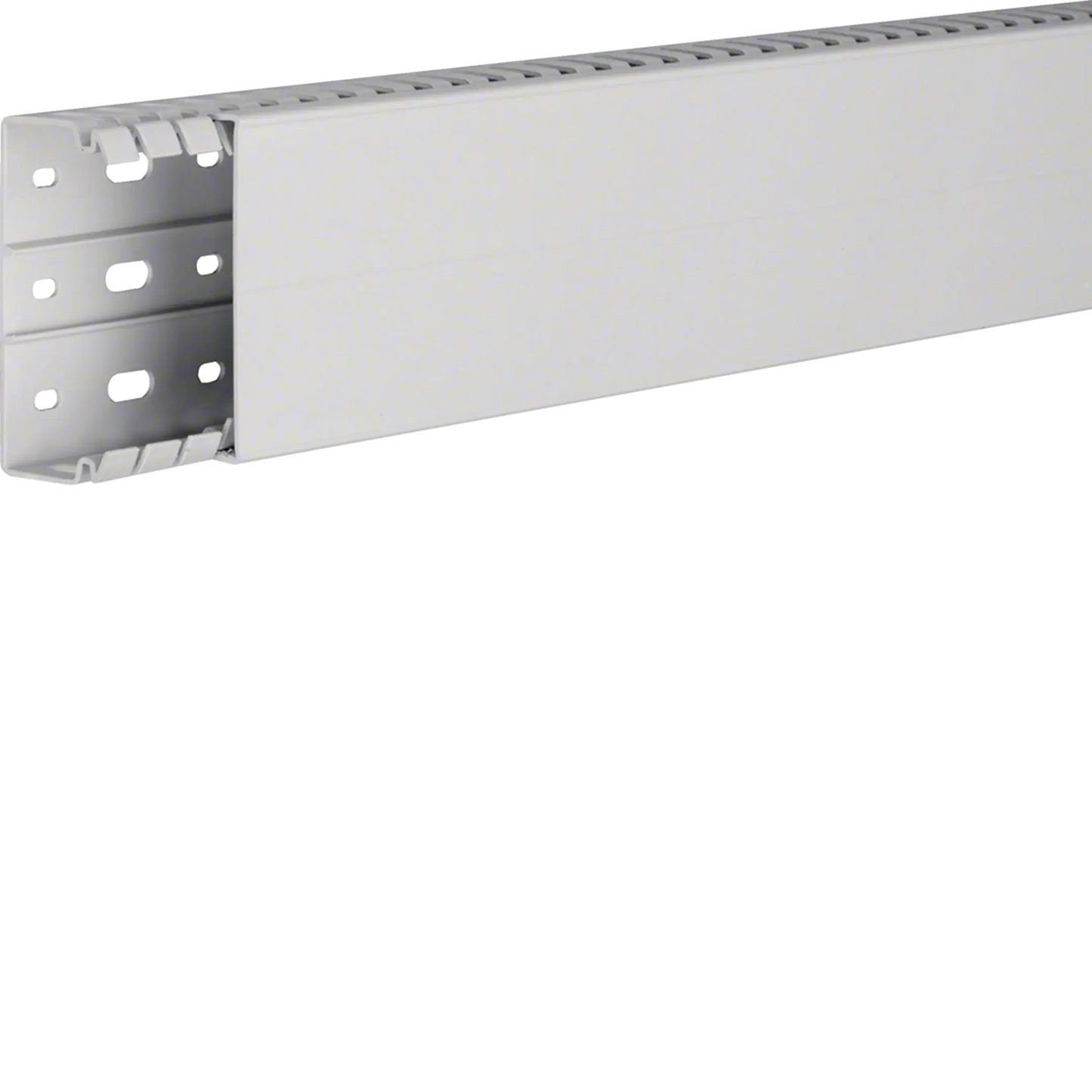 Verdrahtungskanal aus PC/ABS halogenfrei zu HA7 40x80mm lichtgrau | Hager