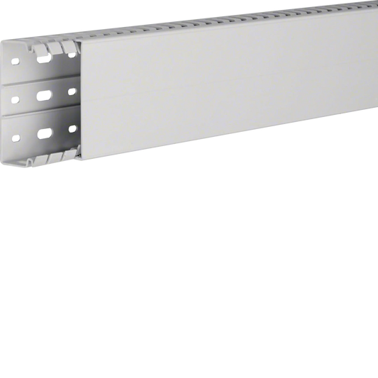 Verdrahtungskanal aus PC/ABS halogenfrei zu HA7 40x80mm lichtgrau | Hager