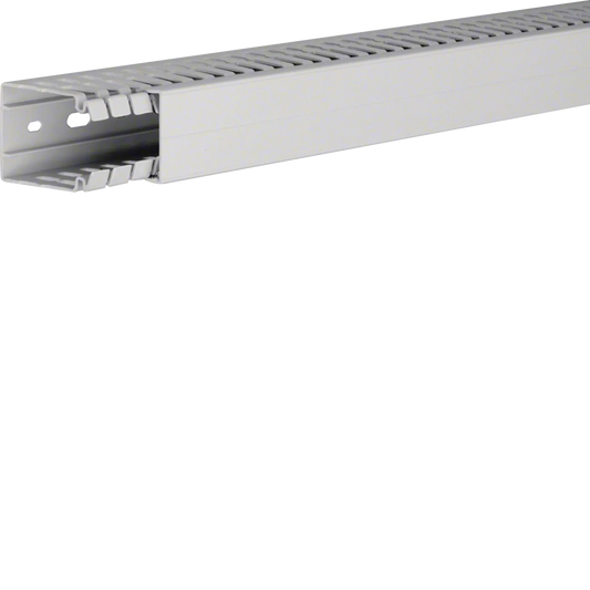 Verdrahtungskanal aus PC/ABS halogenfrei zu HA7 60x40mm lichtgrau | Hager