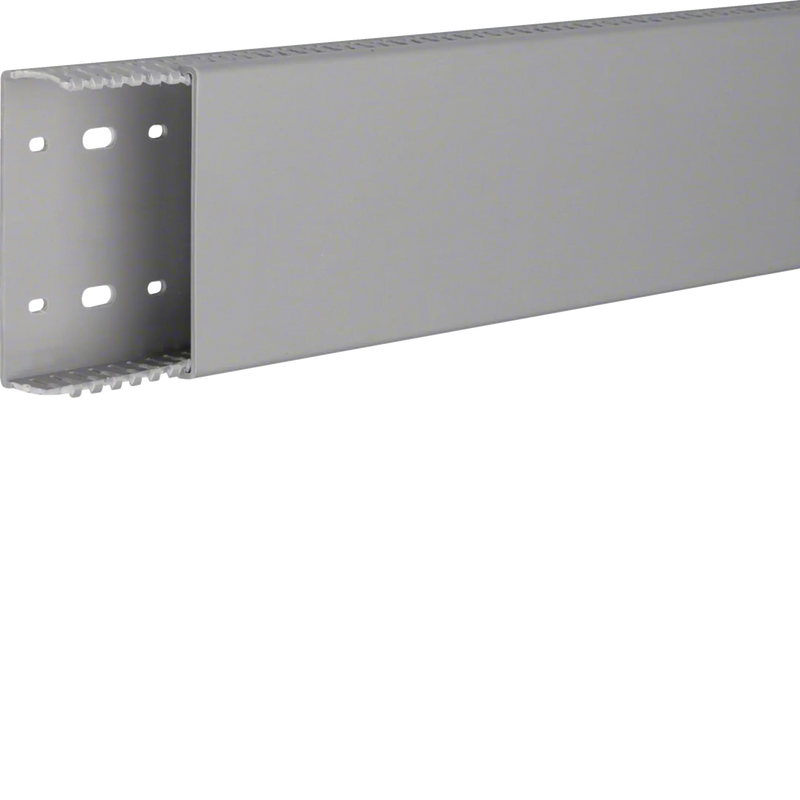Verdrahtungskanal aus PVC LKG 37x100mm steingrau | Hager