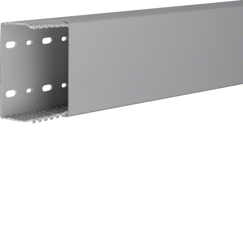 Verdrahtungskanal aus PVC LKG 50x100mm steingrau | Hager