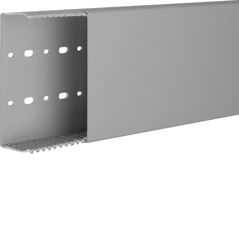 Verdrahtungskanal aus PVC LKG 50x140mm steingrau | Hager