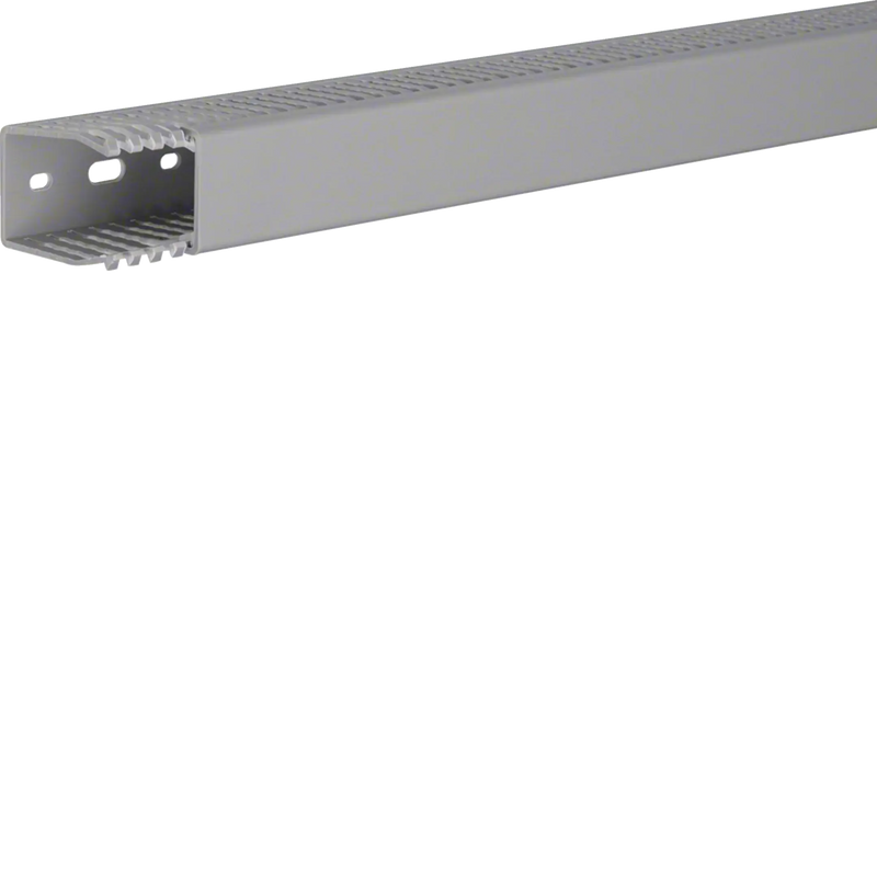 Verdrahtungskanal aus PVC LKG 50x37mm steingrau | Hager