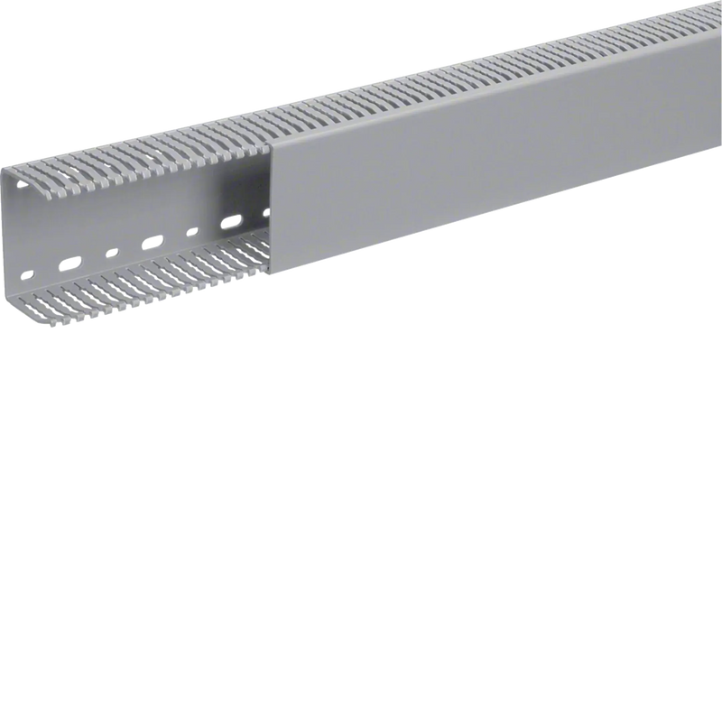 Verdrahtungskanal aus PVC LKG 50x75mm steingrau | Hager