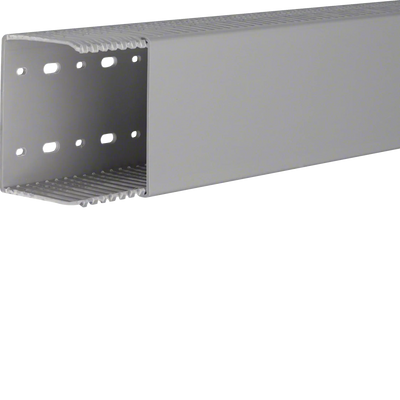 Verdrahtungskanal aus PVC LKG 75x100mm steingrau | Hager