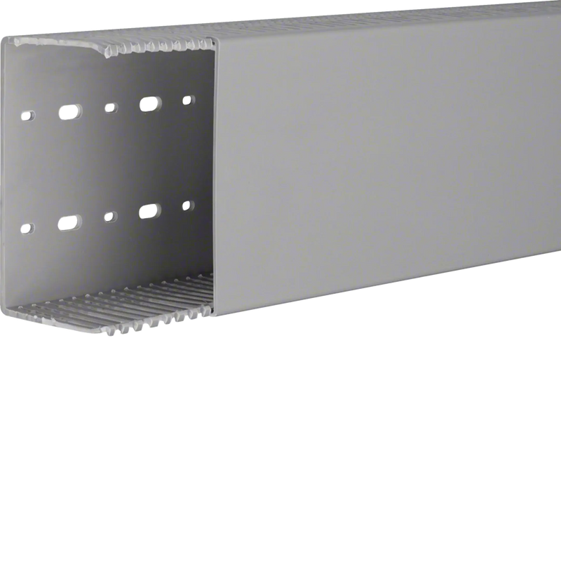 Verdrahtungskanal aus PVC LKG 75x125mm steingrau | Hager