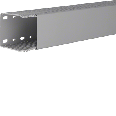 Verdrahtungskanal aus PVC LKG 75x75mm steingrau | Hager