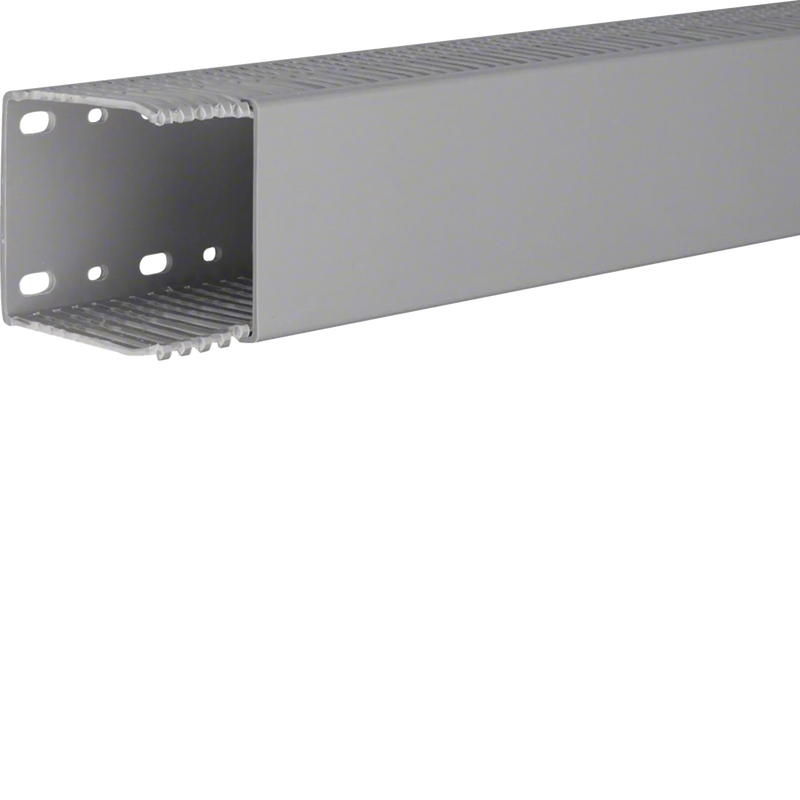 Verdrahtungskanal aus PVC LKG 75x75mm steingrau | Hager