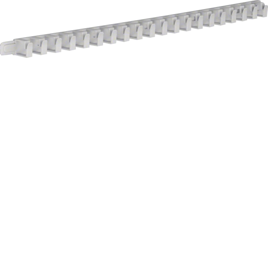 Verdrahtungskanal flexibel Klebeband halogenfrei 10mm L= 0,25m lichtgrau | Hager