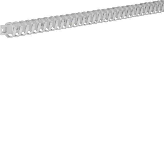 Verdrahtungskanal flexibel Klebeband halogenfrei 20mm L=0,5m lichtgrau | Hager