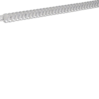 Verdrahtungskanal flexibel Klebeband halogenfrei 20mm L=0,5m lichtgrau | Hager