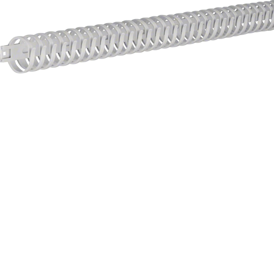 Verdrahtungskanal flexibel Klebeband halogenfrei 30mm L=0,5m lichtgrau | Hager