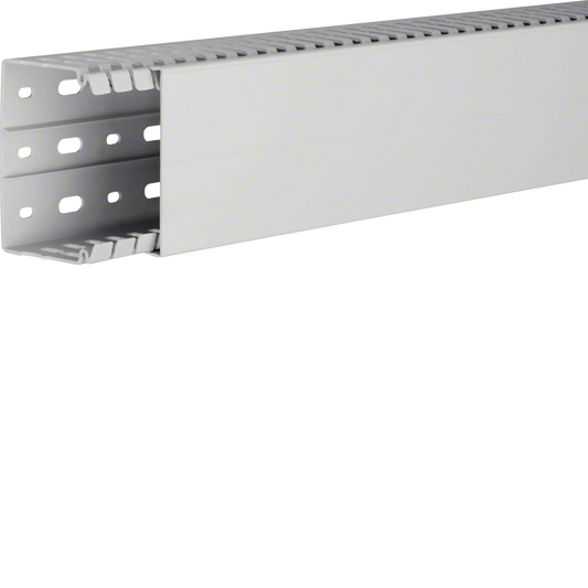 Verdrahtungskanal halogenfrei HA7 60x80mm lichtgrau | Hager
