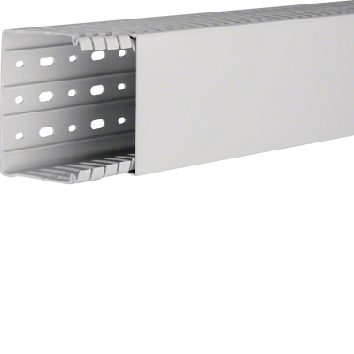 Verdrahtungskanal halogenfrei HA7 80x100mm lichtgrau | Hager