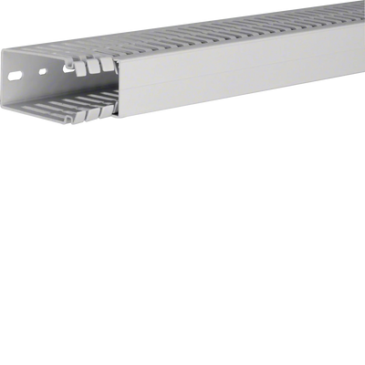 Verdrahtungskanal halogenfrei HA7 80x40mm lichtgrau | Hager