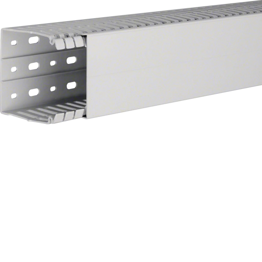 Verdrahtungskanal halogenfrei HA7 80x80mm lichtgrau | Hager