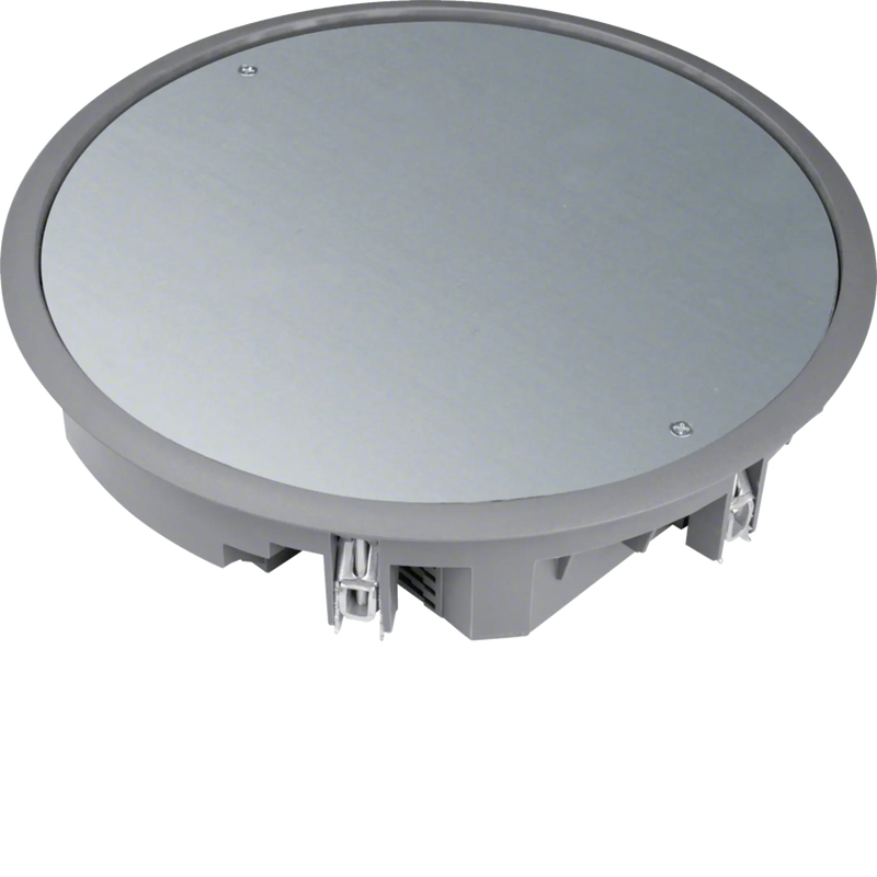 Verschlussdeckel R10 rund 275mm für 5mm Bodenbelag aus Polyamid eisengrau | Hager
