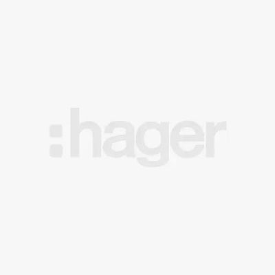 Versorgungseinheit Leitungsauslass R06 rund 215mm Ersatzteil Polyamid eisengrau | Hager