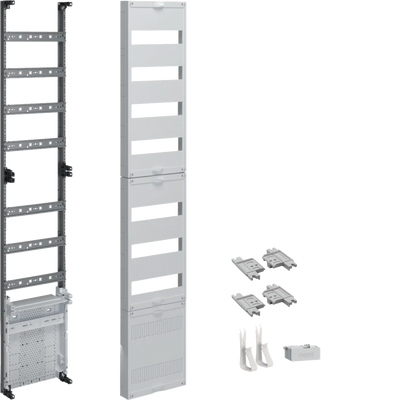 Verteilerfeld,universZ,1350mm,1-feldig,7-reihig,mit APZ unten,ohne QC-Klemmen | Hager
