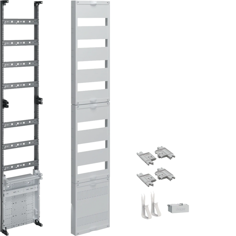 Verteilerfeld,universZ,1350mm,1-feldig,7-reihig,mit APZ unten,ohne QC-Klemmen | Hager