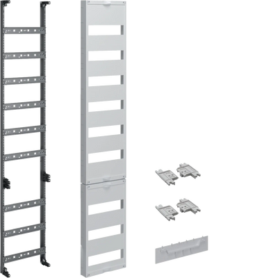 Verteilerfeld,universZ,1350mm,1-feldig,9-reihig,ohne QC-Klemmen,inkl. U84T | Hager