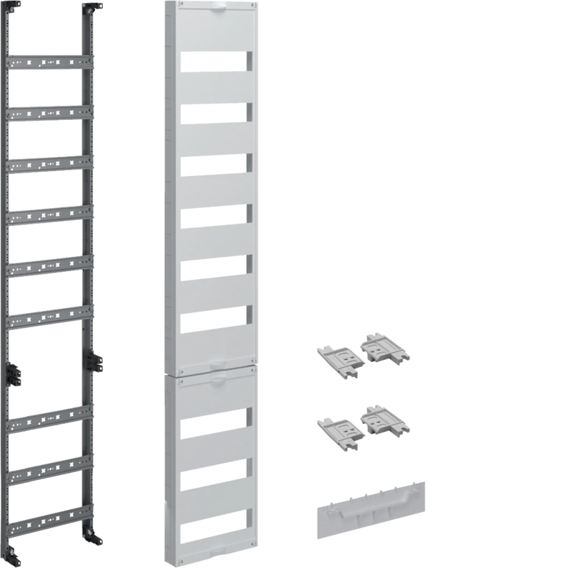 Verteilerfeld,universZ,1350mm,1-feldig,9-reihig,ohne QC-Klemmen,inkl. U84T | Hager