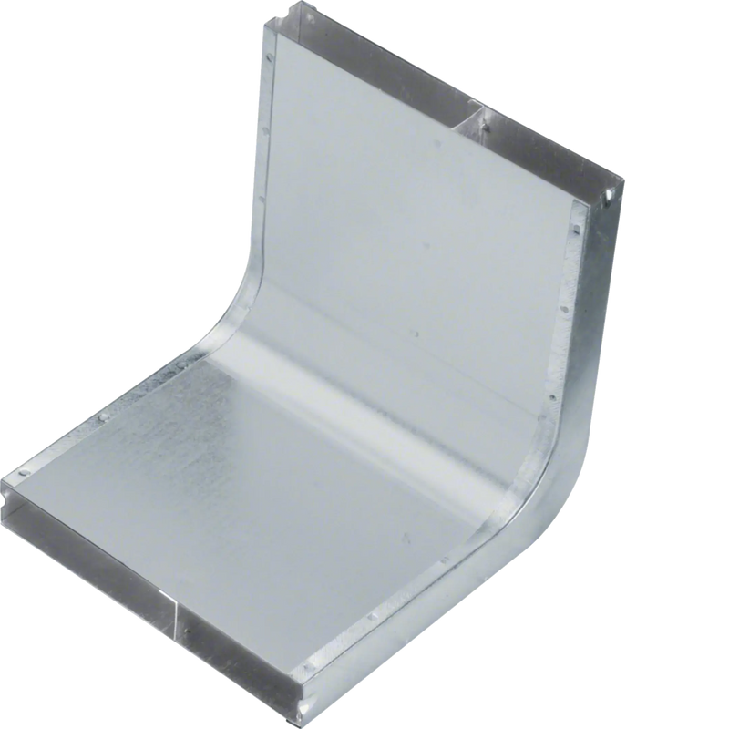 Vertikalkrümmer 2-zügig aus Stahlblech zu UK 190x28mm | Hager