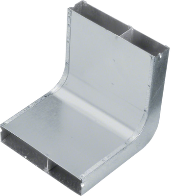 Vertikalkrümmer 2-zügig aus Stahlblech zu UK 190x38mm | Hager
