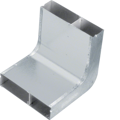 Vertikalkrümmer 2-zügig aus Stahlblech zu UK 190x48mm | Hager