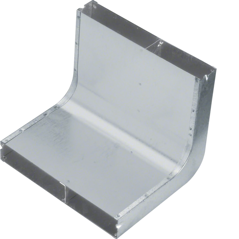 Vertikalkrümmer 2-zügig aus Stahlblech zu UK 240x38mm | Hager