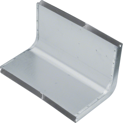 Vertikalkrümmer 2-zügig aus Stahlblech zu UK 340x28mm | Hager