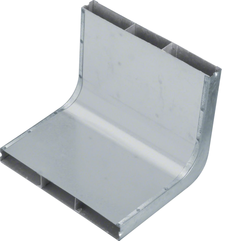 Vertikalkrümmer 3-zügig aus Stahlblech zu UK 240x28mm | Hager