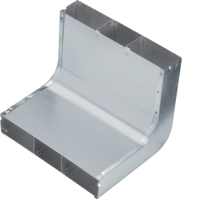 Vertikalkrümmer 3-zügig aus Stahlblech zu UK 240x48mm | Hager