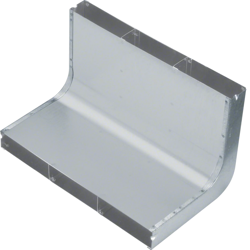 Vertikalkrümmer 3-zügig aus Stahlblech zu UK 340x38mm | Hager