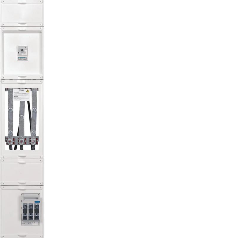 Wandler-Feld, universN, bis 125 A, 1-feldig, 1350 mm | Hager