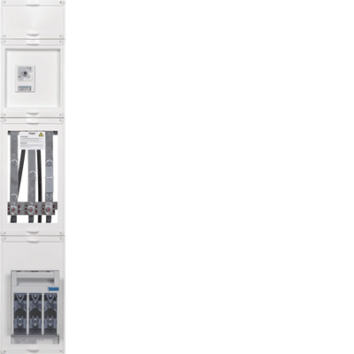 Wandler-Feld, universN, bis 250 A, 1-feldig, 1350 mm | Hager