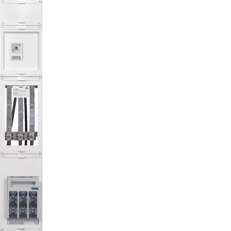 Wandler-Feld, universN, bis 250 A, 1-feldig, 1350 mm | Hager