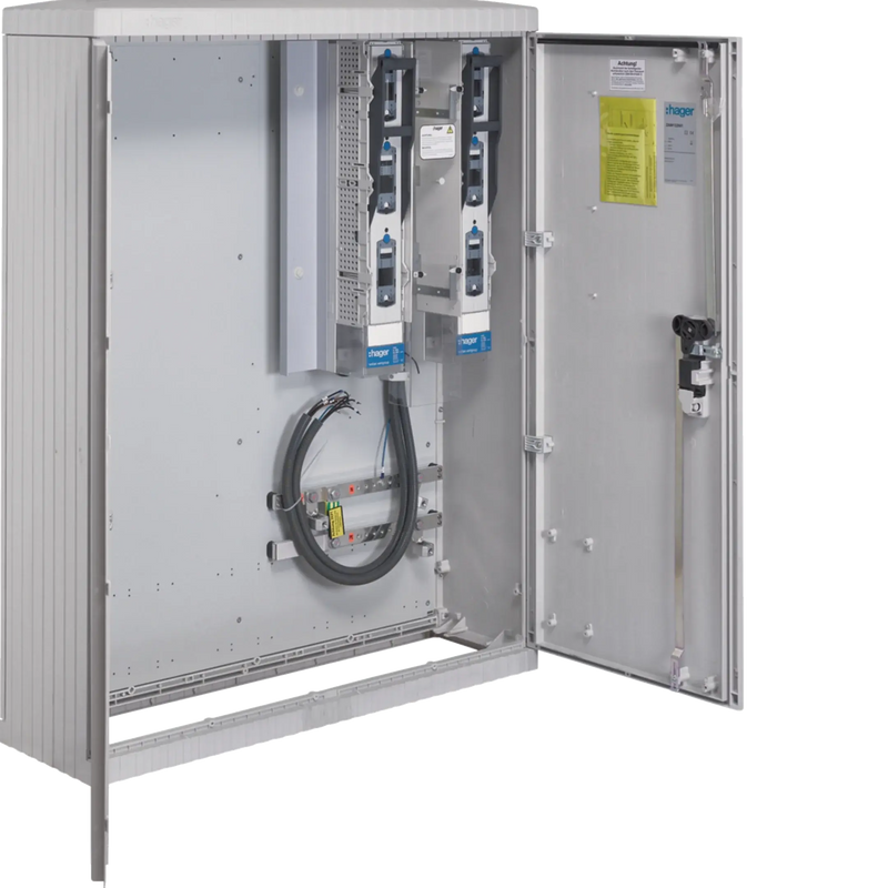 Wandler-u.Messschrank, universN, SIF, NAR NH2SLTL, AAR NH2SLTL, Ohne Messschrank | Hager
