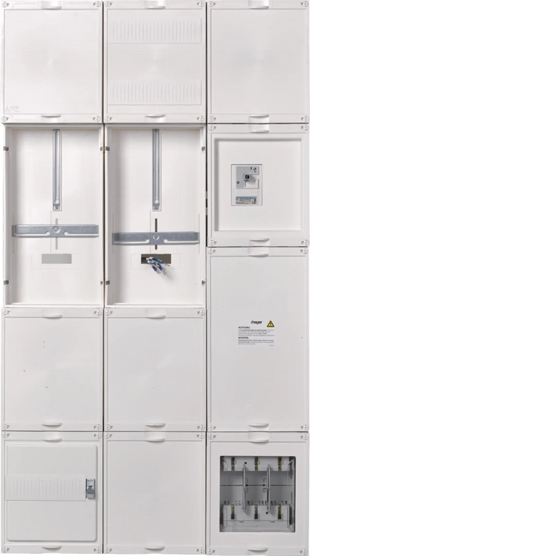 Wandler- und Messfeld,Univ.N,NAR NH1-SLT,AAR 250A Lastsch,OHNE Spg-Pfadsicherung | Hager