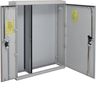 Kabelverteilerschrank Gr.2/1355, asym. Türen, mit MP, 1355x1110x315mm (HxBxT) | Hager
