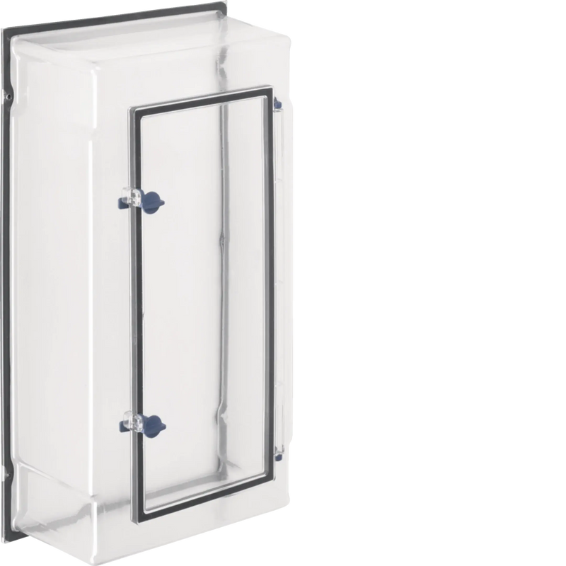 Zählerfeldabdeckung, Zubehör, IP54, 450 mm, Klarsicht, mit Tür, für 3.HZ | Hager