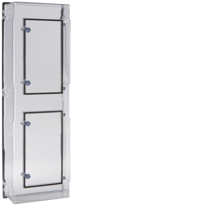 Zählerfeldabdeckung, Zubehör, IP54, 750 mm, Klarsicht, mit Tür, für 3.HZ | Hager
