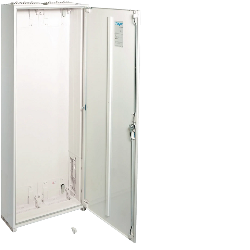 Zählerschrank, univ.Z, 1400x550x205 mm, Schutzklasse II, 216 Platzeinheiten | Hager