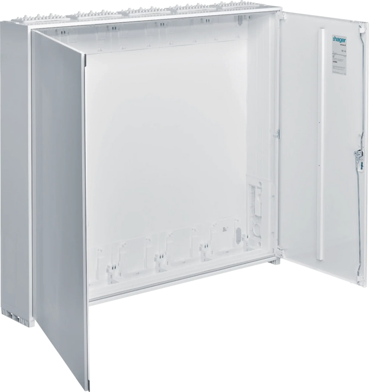 Zählerschrank, univers Z, 1100x1300x205 mm, Schutzklasse II, 420 Platzeinheiten | Hager