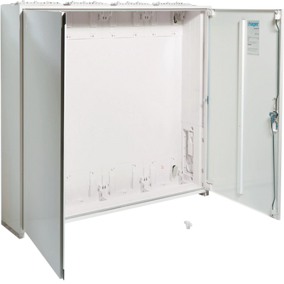 Zählerschrank, univers Z, 950x1050x205 mm, Schutzklasse II, 288 Platzeinheiten | Hager