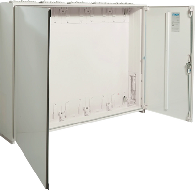Zählerschrank, univers Z, 950x1300x205 mm, Schutzklasse II, 360 Platzeinheiten | Hager