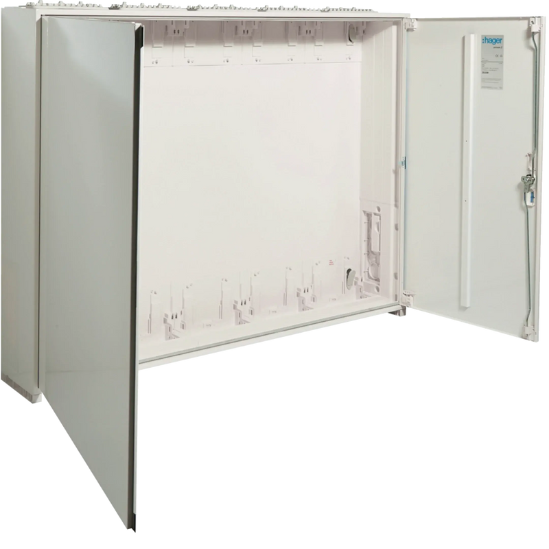 Zählerschrank, univers Z, 950x1300x205 mm, Schutzklasse II, 360 Platzeinheiten | Hager