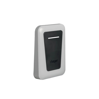 Zierblende verkehrsweiß 9016 Ladestation witty one plus pro mit Ladekabel | Hager