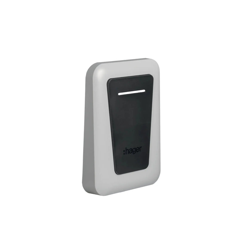 Zierblende verkehrsweiß 9016 Ladestation witty one plus pro mit Ladekabel | Hager