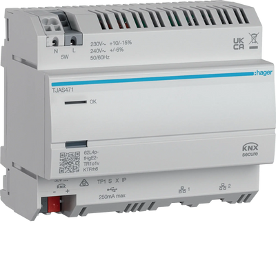 domovea plus - Visualisierungsserver mit easy KNX, IoT und Matter-Standard | Hager